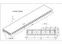 Small concrete block masonry walls with concrete floors and roofs