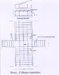 Moment resisting frame designed for gravity loads only