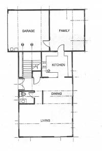 Wood frame single family house