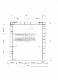 Confined block masonry building