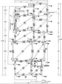 Reinforced concrete frame building with an independent vertical extension