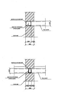 Single-family brick masonry house 