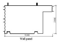 Prefabricated concrete panel buildings with monolithic panel joints (seria 105) 