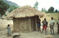 Rural mud wall building ( nyumba yo mata OR ndiwula )