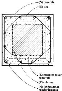 Reinforced concrete frame structure with diagonal bracings and brick infill walls