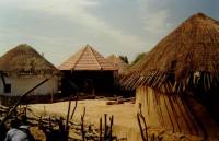 Traditional rural house in Kutch region of India (bhonga)