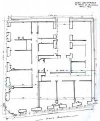 Stone masonry apartment building