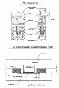 Load-bearing wall buildings protected with the "sliding belt" base isolation system