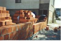 Confined brick masonry house    