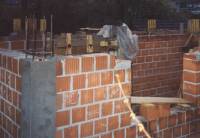 Confined brick masonry house    