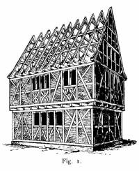 Half-timbered house in the " border triangle" (Fachwerkhaus im Dreilndereck)