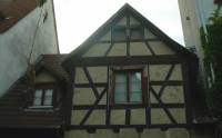 Half-timbered house in the " border triangle" (Fachwerkhaus im Dreilndereck)