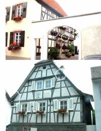 Half-timbered house in the " border triangle" (Fachwerkhaus im Dreilndereck)