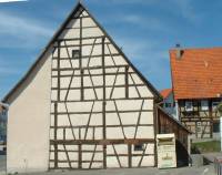 Half-timbered house in the " border triangle" (Fachwerkhaus im Dreilndereck)