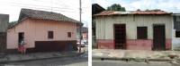 Vivienda de Minifalda (Wooden houses with heavy bases) 