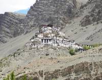 Mud wall construction in Spiti Valley  (Himachal Pradesh)  