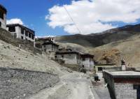 Mud wall construction in Spiti Valley  (Himachal Pradesh)  