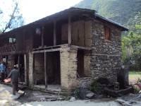 Dry stone construction in Himachal Pradesh