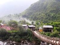 Dry stone construction in Himachal Pradesh