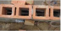 Reinforced Masonry Building: Clay brick masonry in cement mortar  