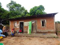 Unreinforced masonry houses made of fired clay bricks