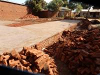 Unreinforced masonry houses made of fired clay bricks