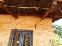 Unreinforced masonry houses made of fired clay bricks